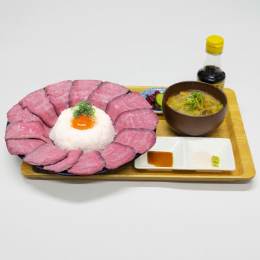 ローストビーフ丼ご膳