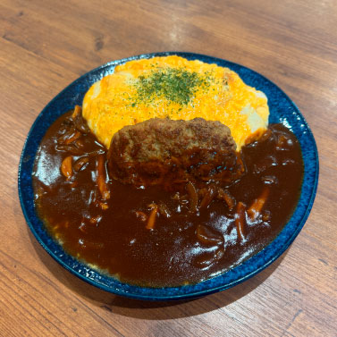 デミバーグオムライス
